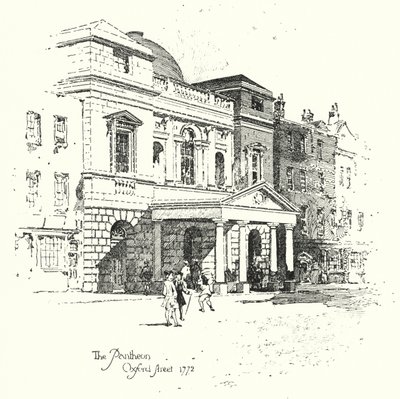Pantheon, Oxford Caddesi, Londra by Herbert (after) Railton