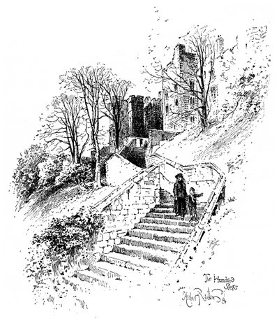 Yüz Basamak, Windsor Şatosu, c1888. by Herbert Arthur