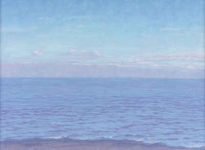 Deniz (kağıt üzerinde yağlı boya) by Herbert Dalziel