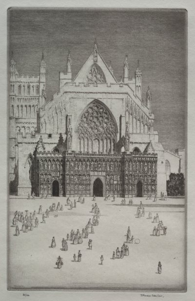 Exeter Katedrali by Herbert Gordon Warlow