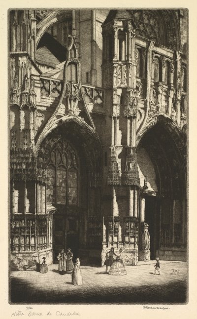 Caudebec Leydimiz by Herbert Gordon Warlow