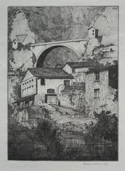 Pont St.Louis, Manton by Herbert Gordon Warlow