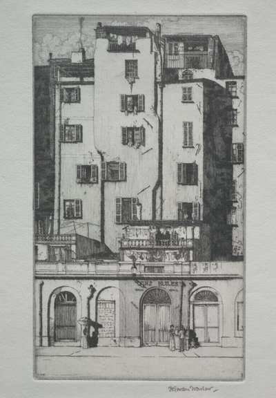 Uzun Evler, Menton by Herbert Gordon Warlow