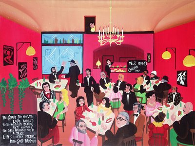 Cinema Stalia (Yunan restoranı) by Herbert Hofer