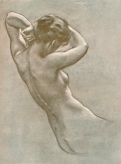 Prospero Çağıran Periler ve Tanrılar için Çalışma, c1902, 1903 by Herbert James Draper