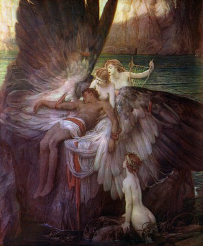 İkarus için Ağıt by Herbert James Draper
