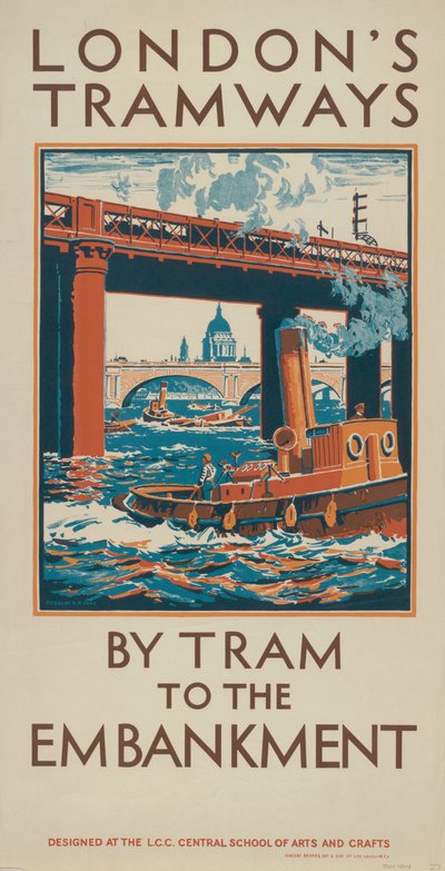 Tramvay ile Rıhtıma by Herbert Kerr Rooke