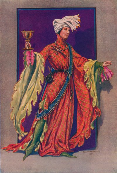 Bir asilzade. Ondördüncü Yüzyılın Sonu, 1926 by Herbert Norris