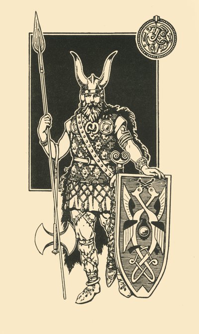 Vareg Muhafızlarından Bir İskandinav, 1924. by Herbert Norris