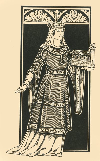 İmparatoriçe Cunigunda, 1002-1024, 1924. by Herbert Norris