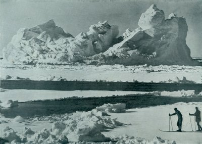 Sürüden Ayrılan Bir Berg, c19101913, 1913 by Herbert Ponting
