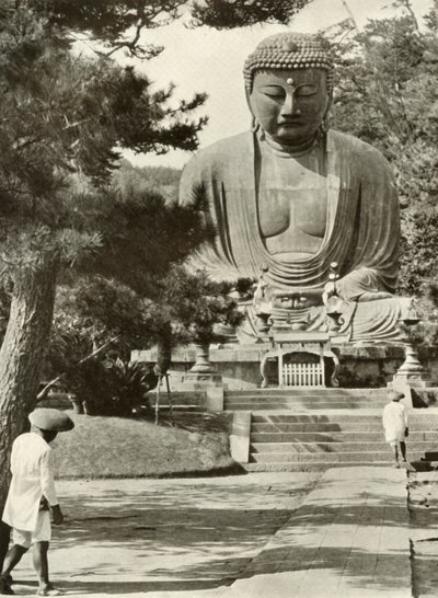 Amida, Buda, 1910. by Herbert Ponting