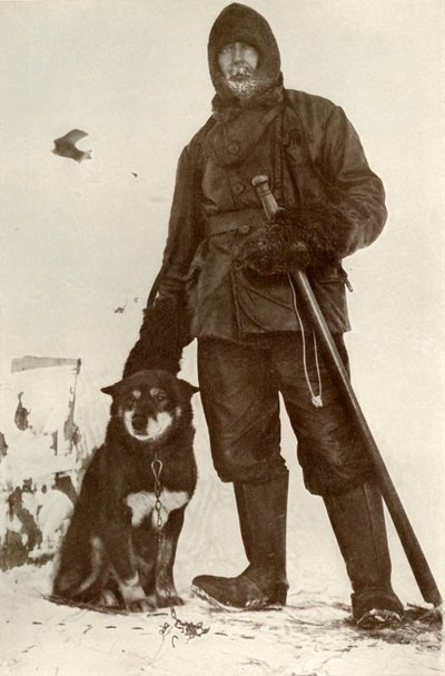 CH Meares ve Osman, Köpeklerin Önderi, 28 Ağustos 1911, 1913 by Herbert Ponting