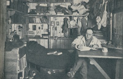 Kaptan R. F. Scott, R.N., günlüğüne yazıyor, c1911, 1936. by Herbert Ponting