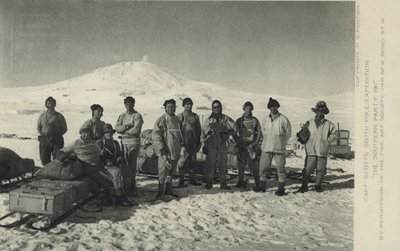 Kaptan Scotts Güney Kutbu Seferi. Güney Partisi 1911. by Herbert Ponting