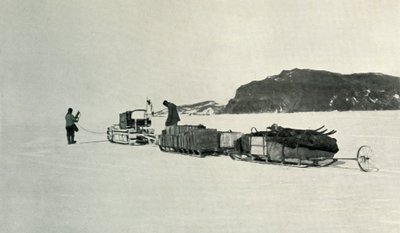 Günler Motor Yolda, Kasım 1911, 1913 by Herbert Ponting