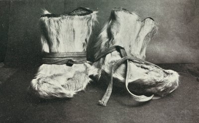 Finnesko, c19101913, 1913. by Herbert Ponting