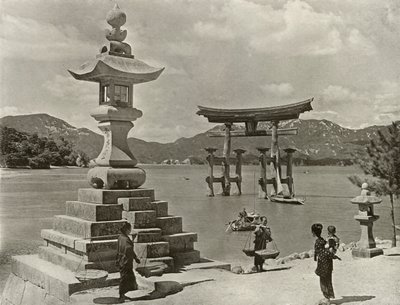 Miyajima, 1910. by Herbert Ponting