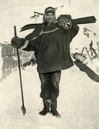 Albert Madalyası alan Astsubay Crean, 1911, 1913 by Herbert Ponting