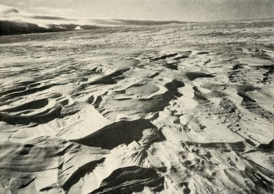 Sastrugi, 21 Şubat 1911, 1913 by Herbert Ponting