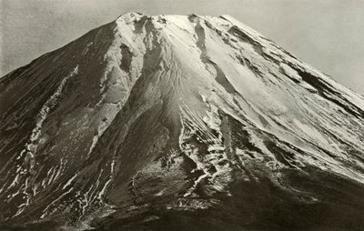 Fuji Tepesi, 1910. by Herbert Ponting