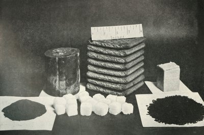 Kutup Partileri Kızak Rasyonu Pemmican, bisküvi, tereyağı, kakao, şeker ve çay, 1911, 1913 by Herbert Ponting