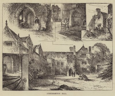 Athelhampton Salonu by Herbert Railton