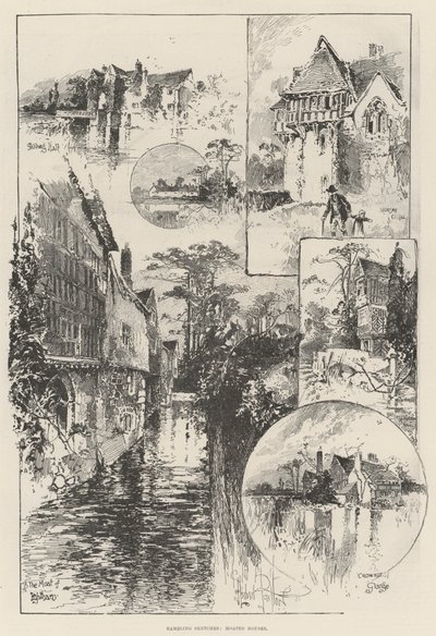 ರಾಂಬ್ಲಿಂಗ್ ಸ್ಕೆಚ್‌ಗಳು, ಮೊಟೆಡ್ ಹೌಸ್ಸ್ ಟರ್ಕ್ by Herbert Railton