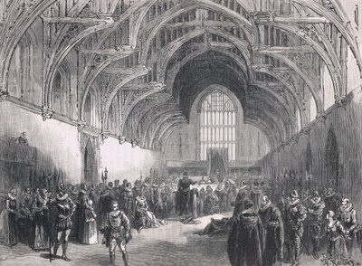 Elizabeth I zamanında Westminster Hall