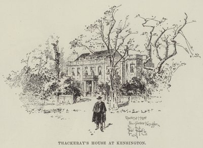 Thackeray'ın Kensington'daki Evi by Herbert Railton