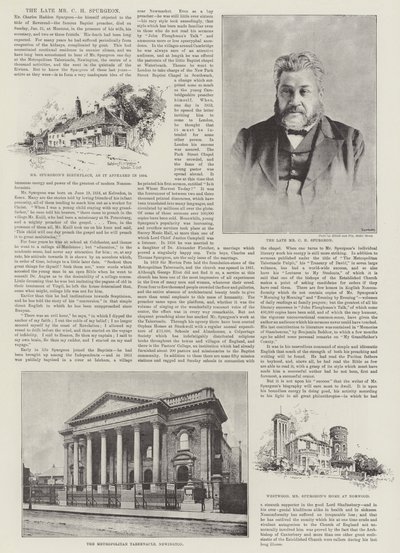 Merhum Bay CH Spurgeon by Herbert Railton
