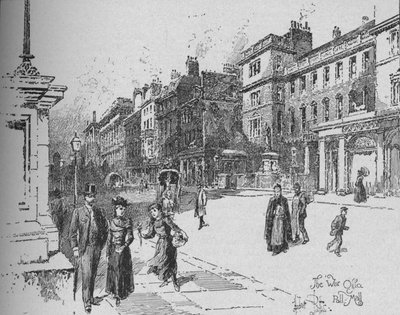 Savaş Ofisi, Pall Mall, c1890 by Herbert Railton