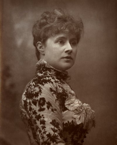 Alice Lingard, İngiliz aktris ve şarkıcı, 1884 by Herbert Rose Barraud