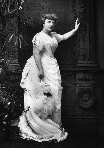 Frances Hodgson Burnett, 1888 by Herbert Rose Barraud
