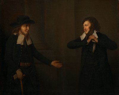 "Venedik Taciri"nden Shylock ve Tubal by Herbert Stoppelaer