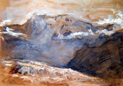 Monte rosa by Hercules Brabazon Brabazon