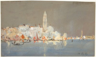 Bir Campanile ile Venedik Capriccio by Hercules Brabazon Brabazon