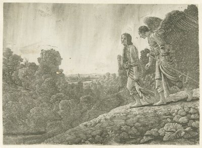 Tobias ve Melek by Hercules Segers