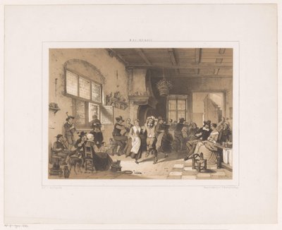 Bir handa dans eden şirket by Herman Frederik Carel ten Kate