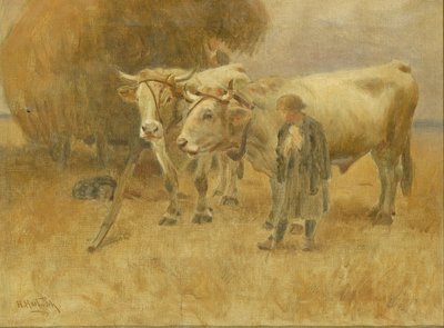 Hasatçılar için Taslak, 1907. by Herman Hartwich