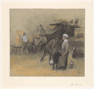 tahıl hasadı by Herman Heijenbrock (possibly)