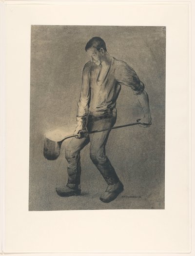 Demir dökümhanesi by Herman Heijenbrock (signed by artist)