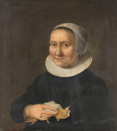 Bir Kadının Portresi by Herman Meynderts Doncker