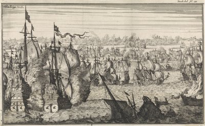 Duins Savaşı, 1639 by Herman Padtbrugge