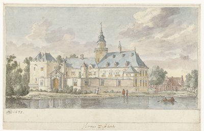 Nijenrode Kalesi'nin görünümü by Herman Saftleven