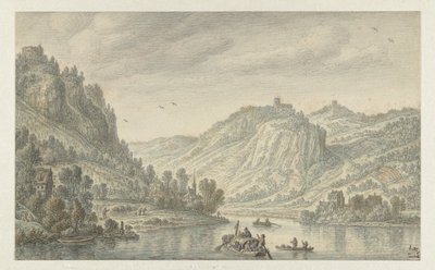 Drachenfels'de Ren Nehri by Herman Saftleven