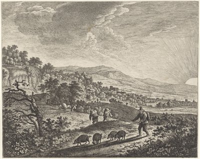 domuz çobanı by Herman Saftleven