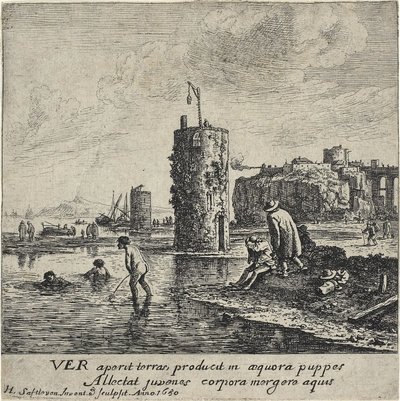 Bahar, 1650 by Herman the Younger Saftleven