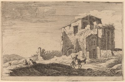 Yıkılmış Bir Binanın Görünümü by Herman van Swanevelt