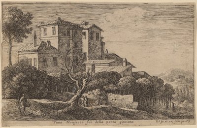 Villa Mamsrona Üzüm Bağı Görünümü by Herman van Swanevelt